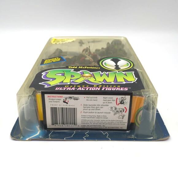 McFarlane Commando Spawn Deluxe Edition Ultra Action Figure 1995 NEW Todd Toys - Picture 4 of 4